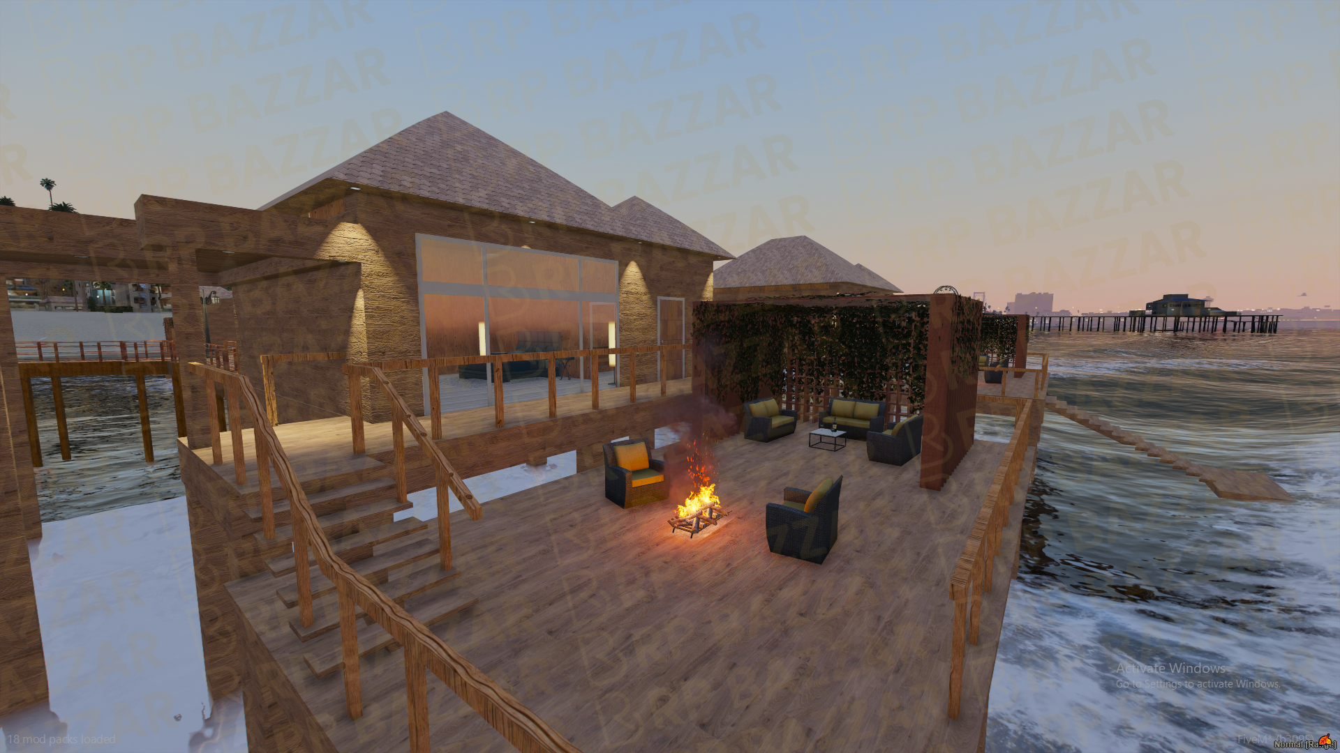 Sunny Beach Sided Area FiveM MLO — GTA RP Interior — ESX QB QBOX — RPBazzar