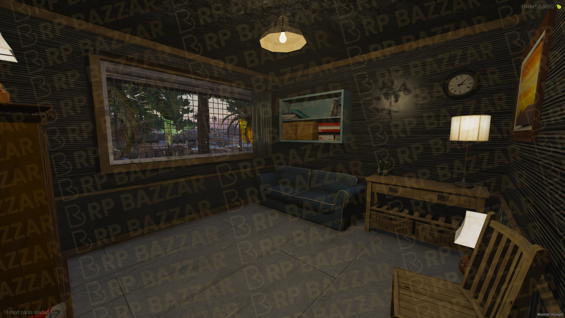 Mega Gang Compound FiveM MLO — GTA RP Interior — ESX QB QBOX — RPBazzar