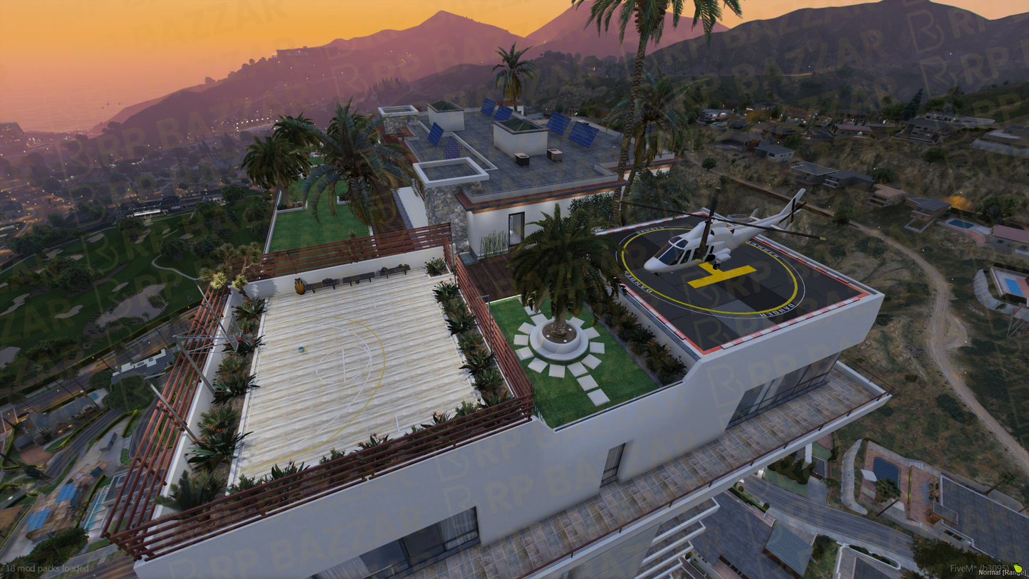 Modern Penthouse FiveM MLO — GTA RP Interior — ESX QB QBOX — RPBazzar
