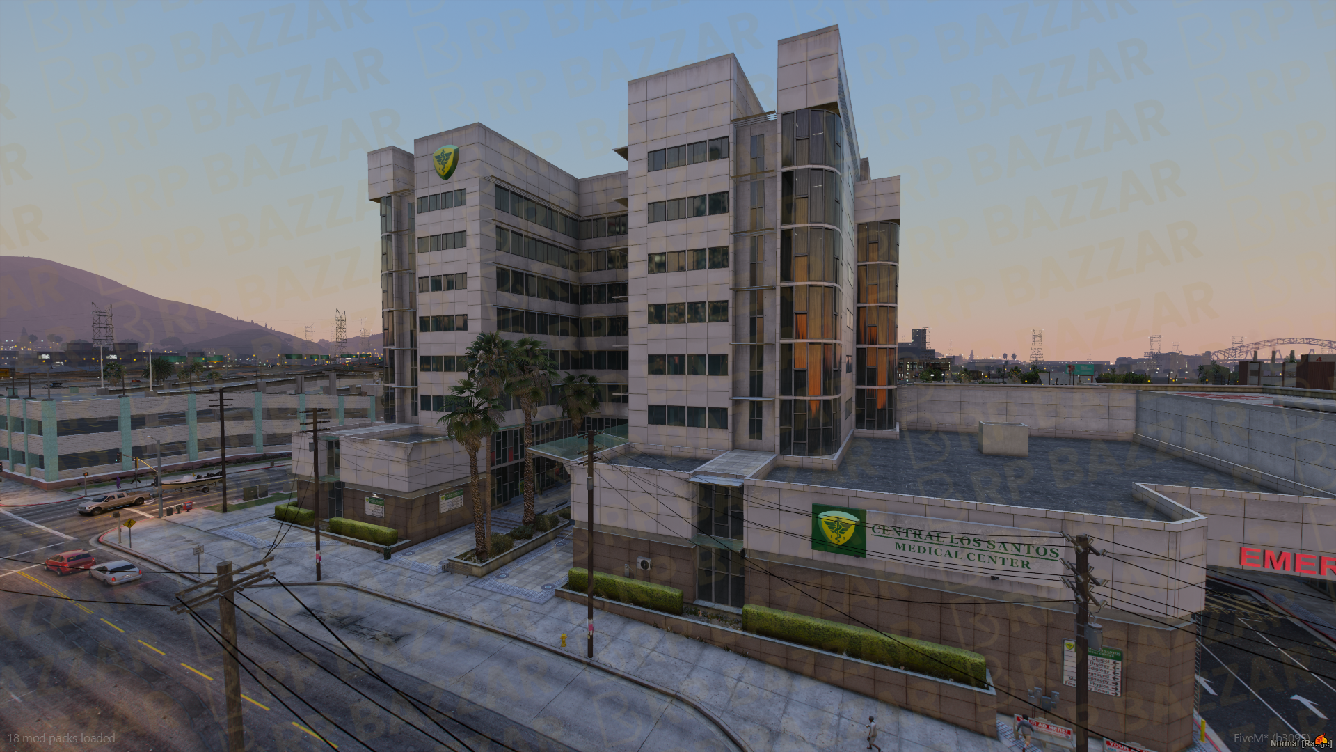 Pinecrest Hospital FiveM MLO — GTA RP Interior — ESX QB QBOX — RPBazzar