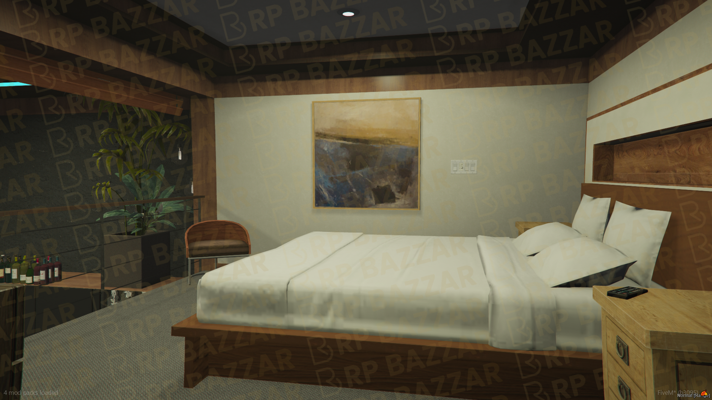 Urban Housing Shell FiveM MLO — GTA RP Interior — ESX QB QBOX — RPBazzar