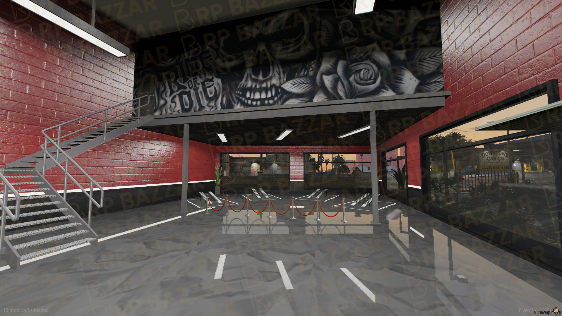 Classic Vehicle Shop FiveM MLO — GTA RP Interior — ESX QB QBOX — RPBazzar