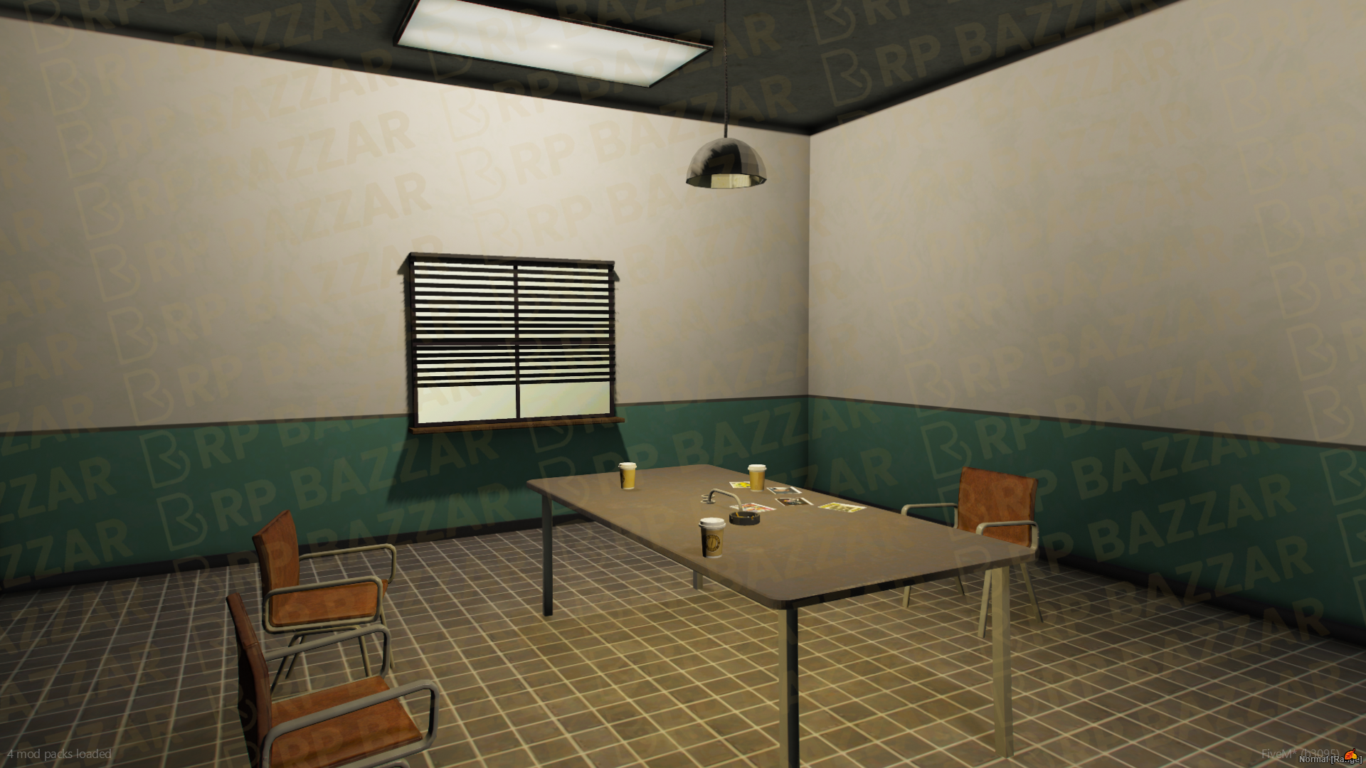 Metro Police Station FiveM MLO — GTA RP Interior — ESX QB QBOX — RPBazzar