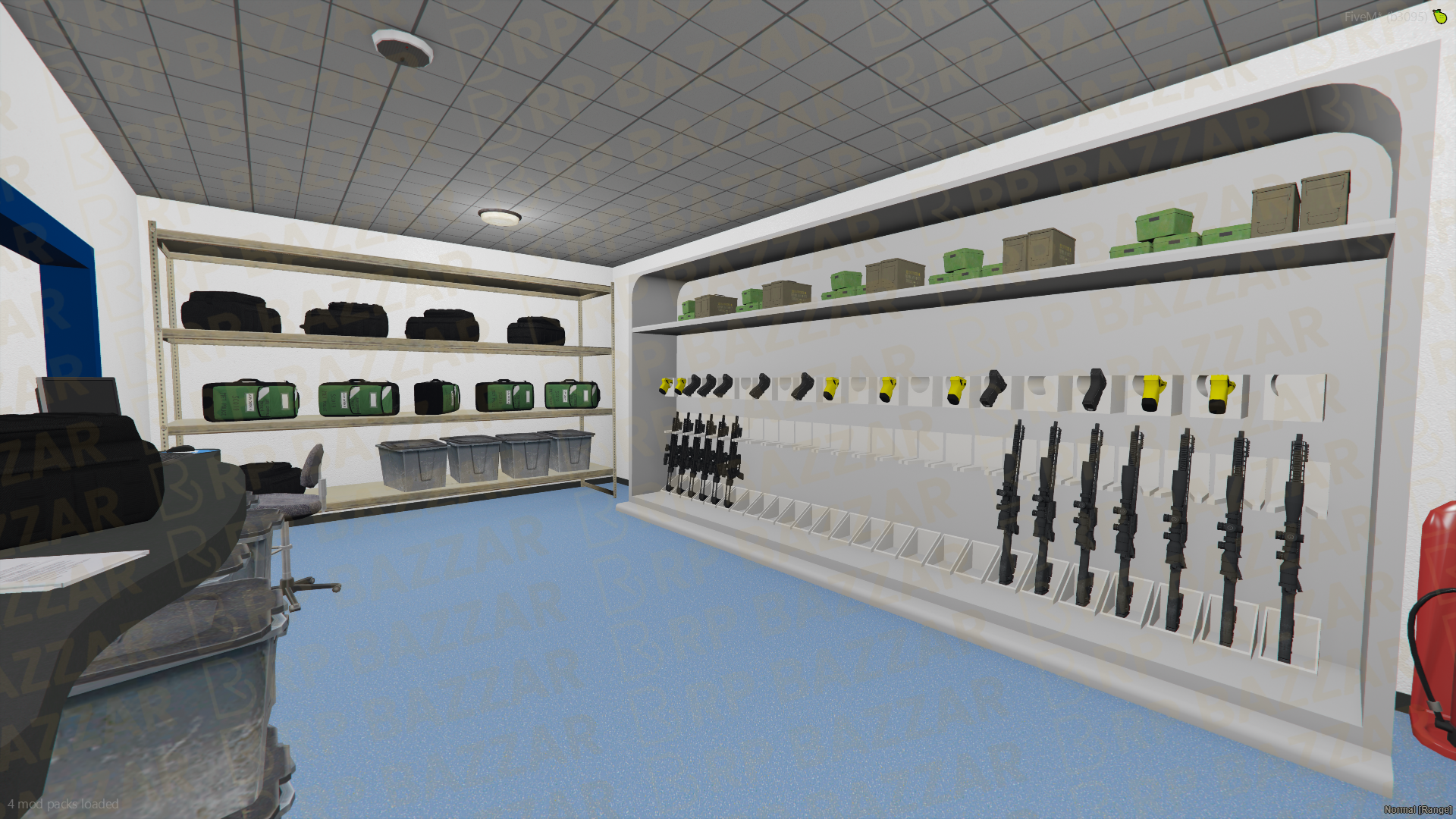 Old Police Station FiveM MLO — GTA RP Interior — ESX QB QBOX — RPBazzar