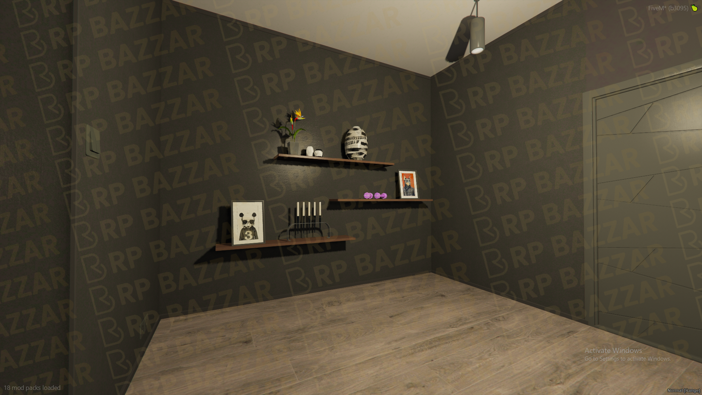 Trendy House FiveM MLO — GTA RP Interior — ESX QB QBOX — RPBazzar