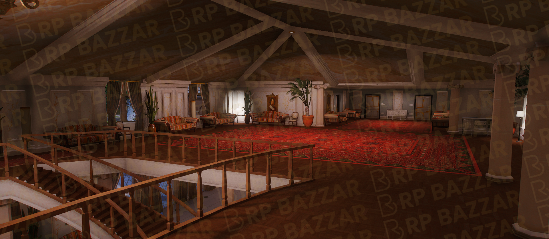 Urban Mansion FiveM MLO — GTA RP Interior — ESX QB QBOX — RPBazzar