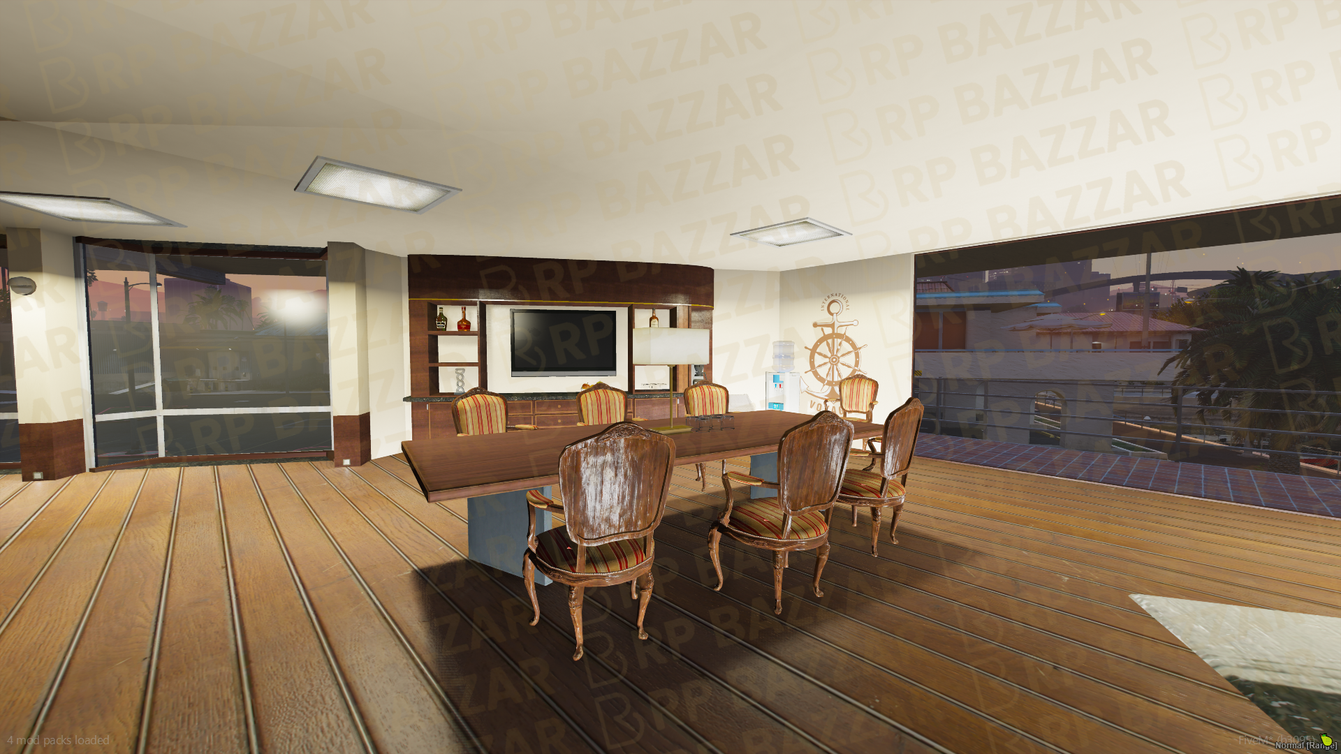 Vintage Vehicle Shop FiveM MLO — GTA RP Interior — ESX QB QBOX — RPBazzar