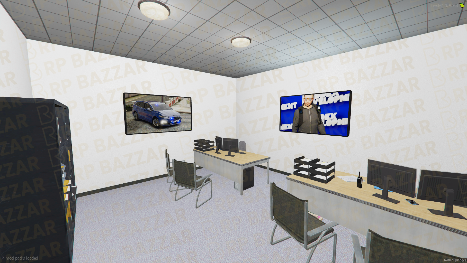 Old Police Station FiveM MLO — GTA RP Interior — ESX QB QBOX — RPBazzar