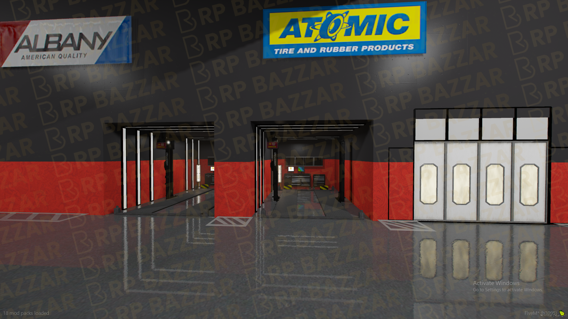 Luxury Mechanic Shop FiveM MLO — GTA RP Interior — ESX QB QBOX — RPBazzar