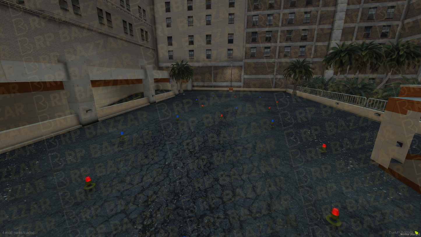 Sunset Legion Square FiveM MLO — GTA RP Interior — ESX QB QBOX — RPBazzar