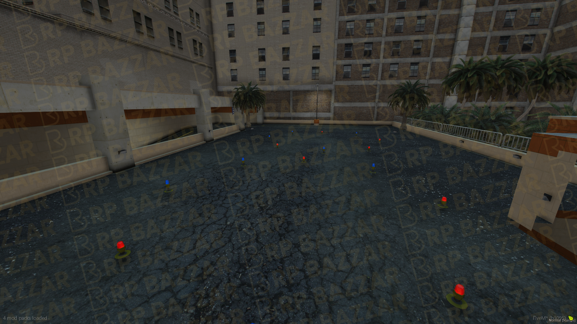 Sunset Legion Square FiveM MLO — GTA RP Interior — ESX QB QBOX — RPBazzar
