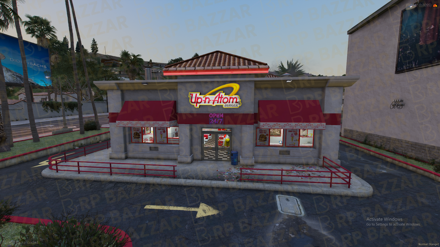 Retro Kitchen FiveM MLO — GTA RP Interior — ESX QB QBOX — RPBazzar