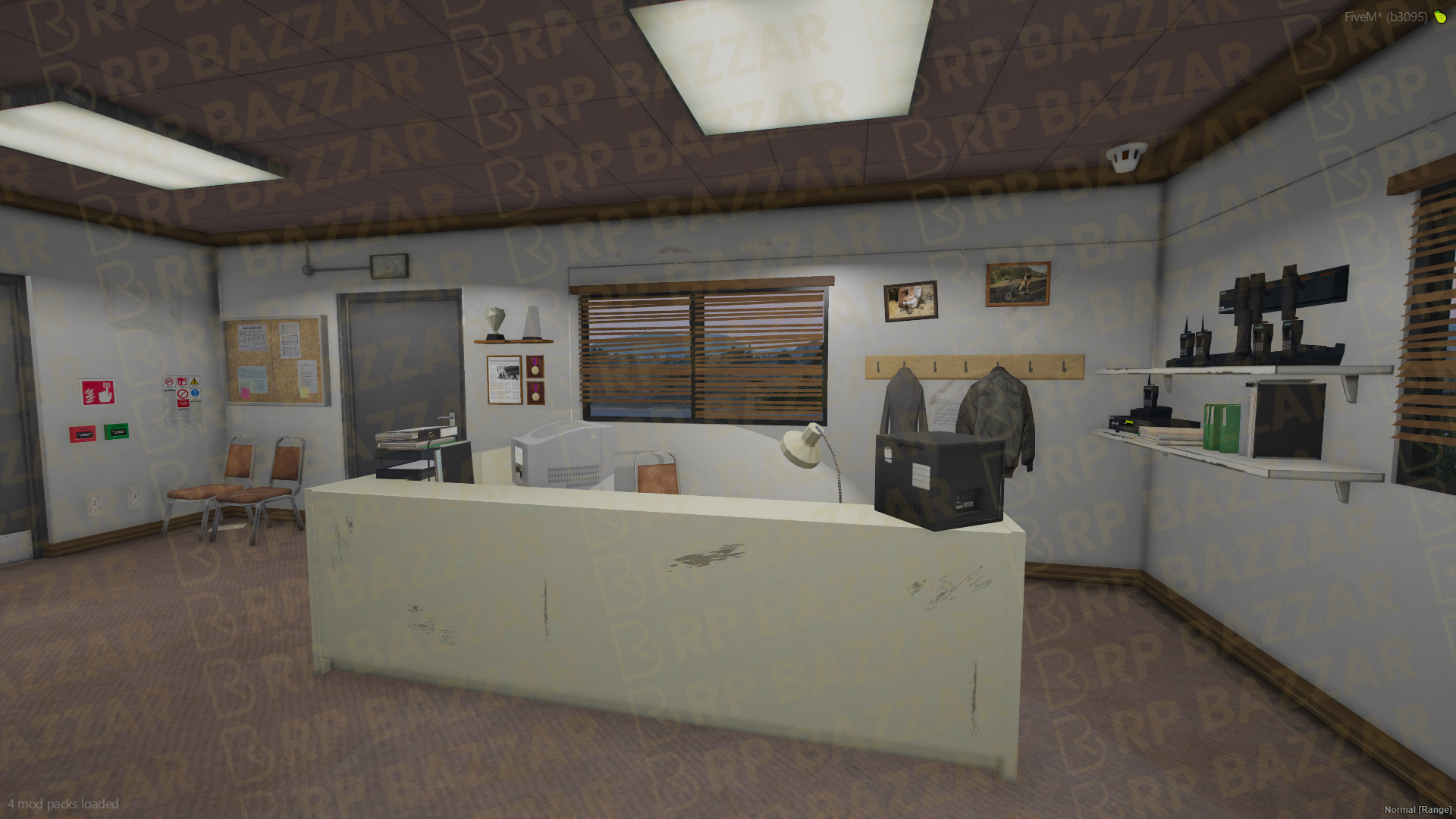 Volunteer Fire Department FiveM MLO — GTA RP Interior — ESX QB QBOX — RPBazzar