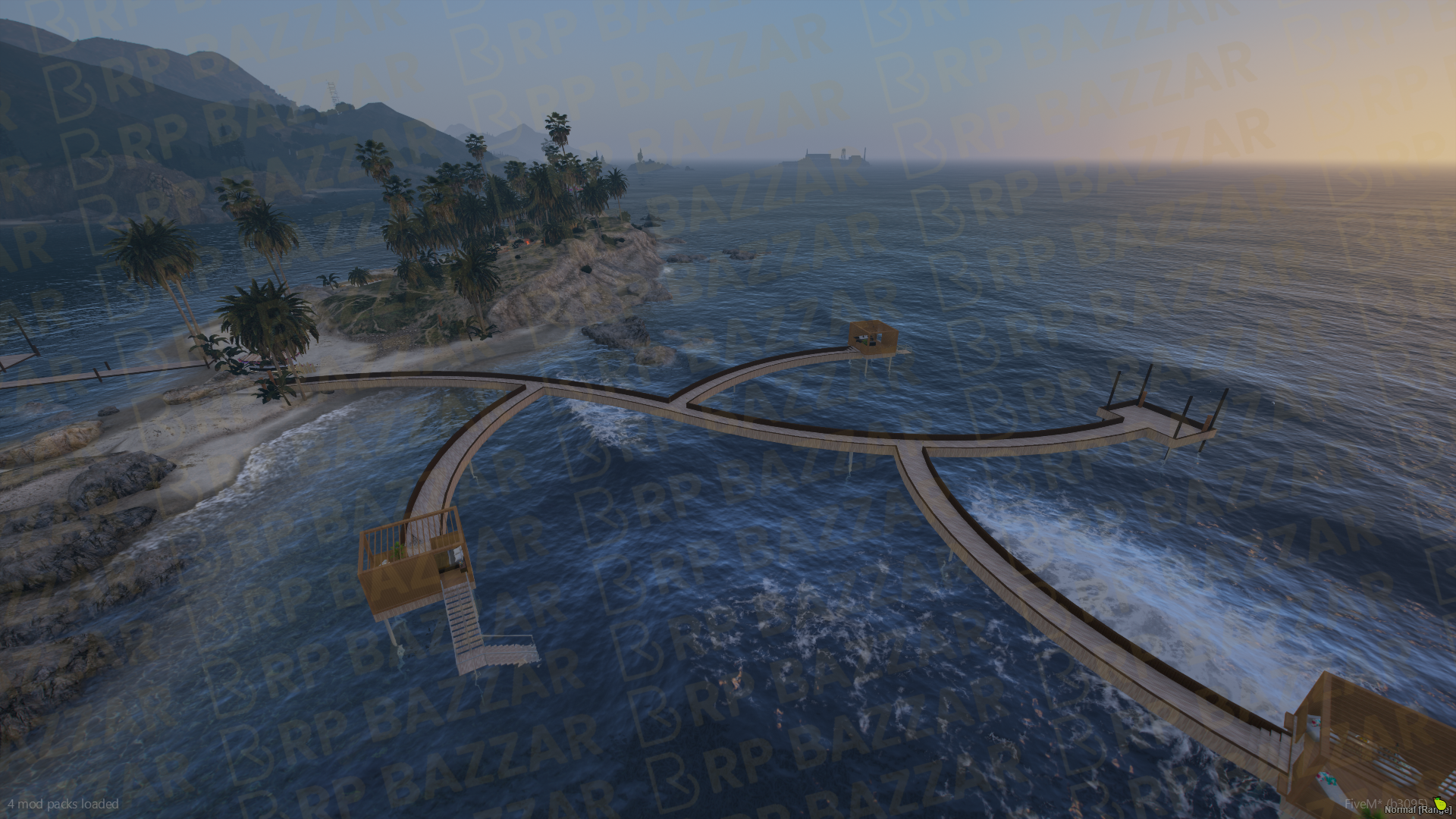 Riverside Park & Exterior FiveM MLO — GTA RP Interior — ESX QB QBOX — RPBazzar