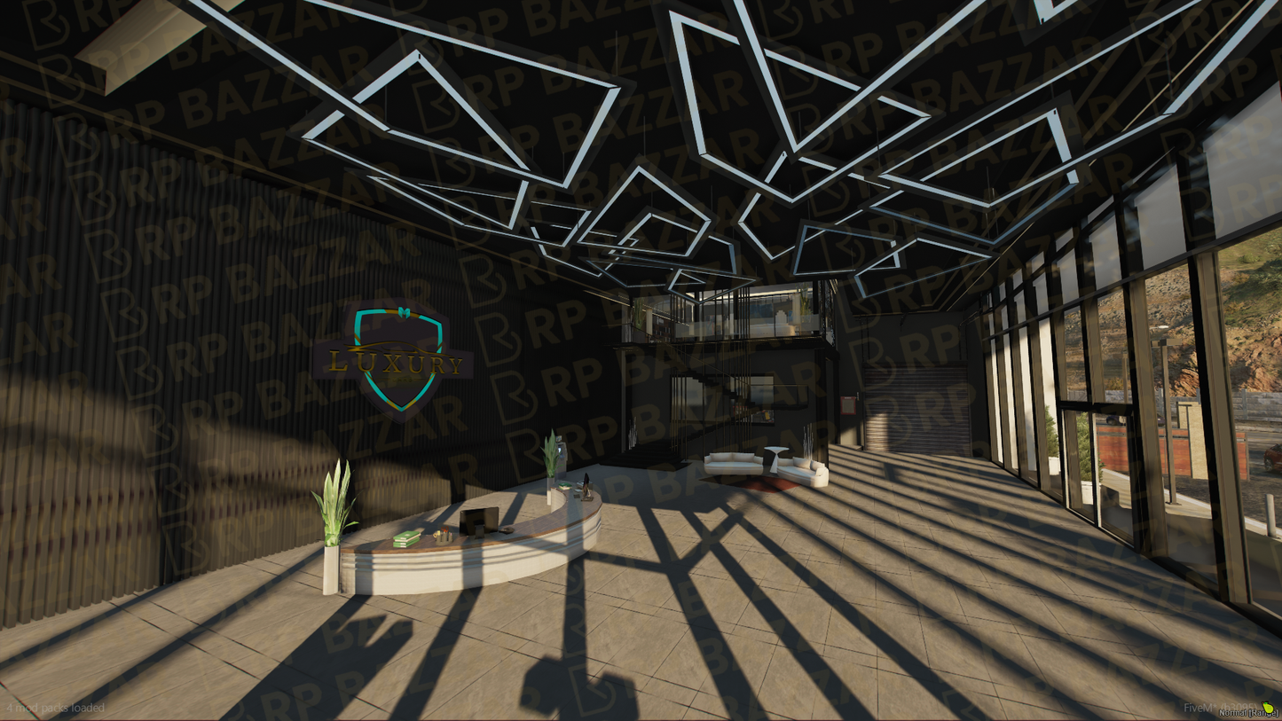 Roadside Vehicle Shop FiveM MLO — GTA RP Interior — ESX QB QBOX — RPBazzar