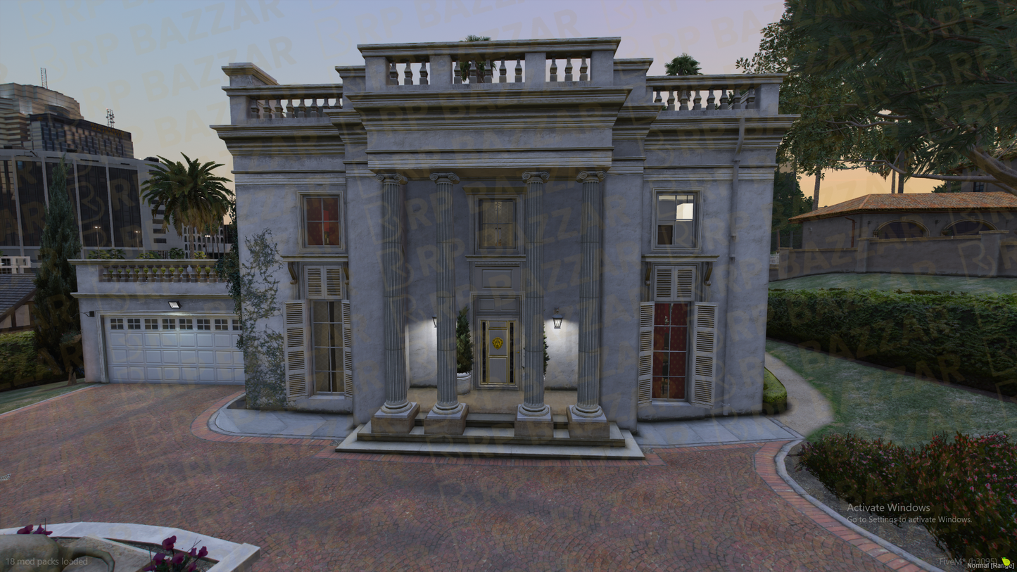 Minimalist House FiveM MLO — GTA RP Interior — ESX QB QBOX — RPBazzar