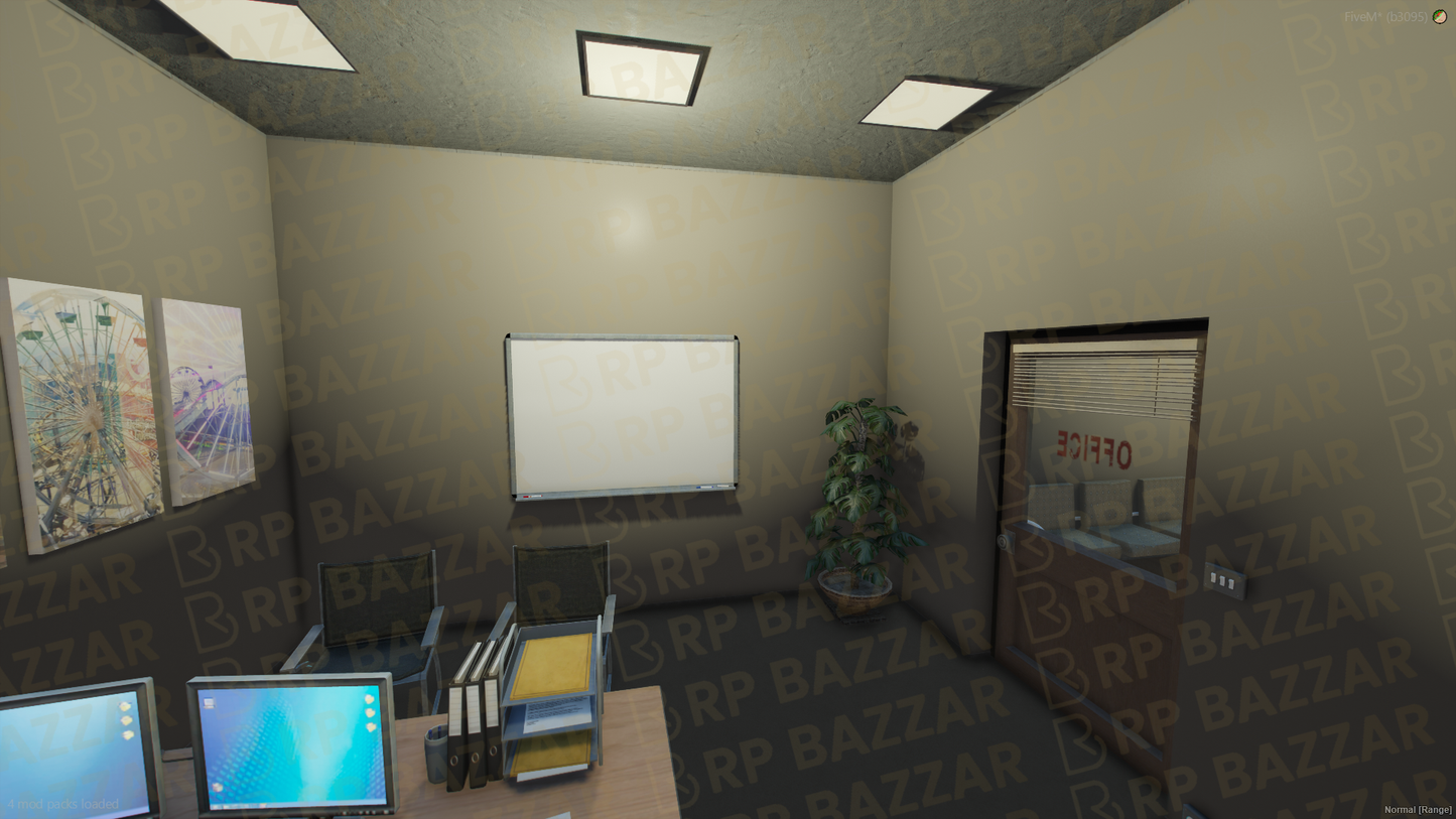 Secure Impound Lot FiveM MLO — GTA RP Interior — ESX QB QBOX — RPBazzar