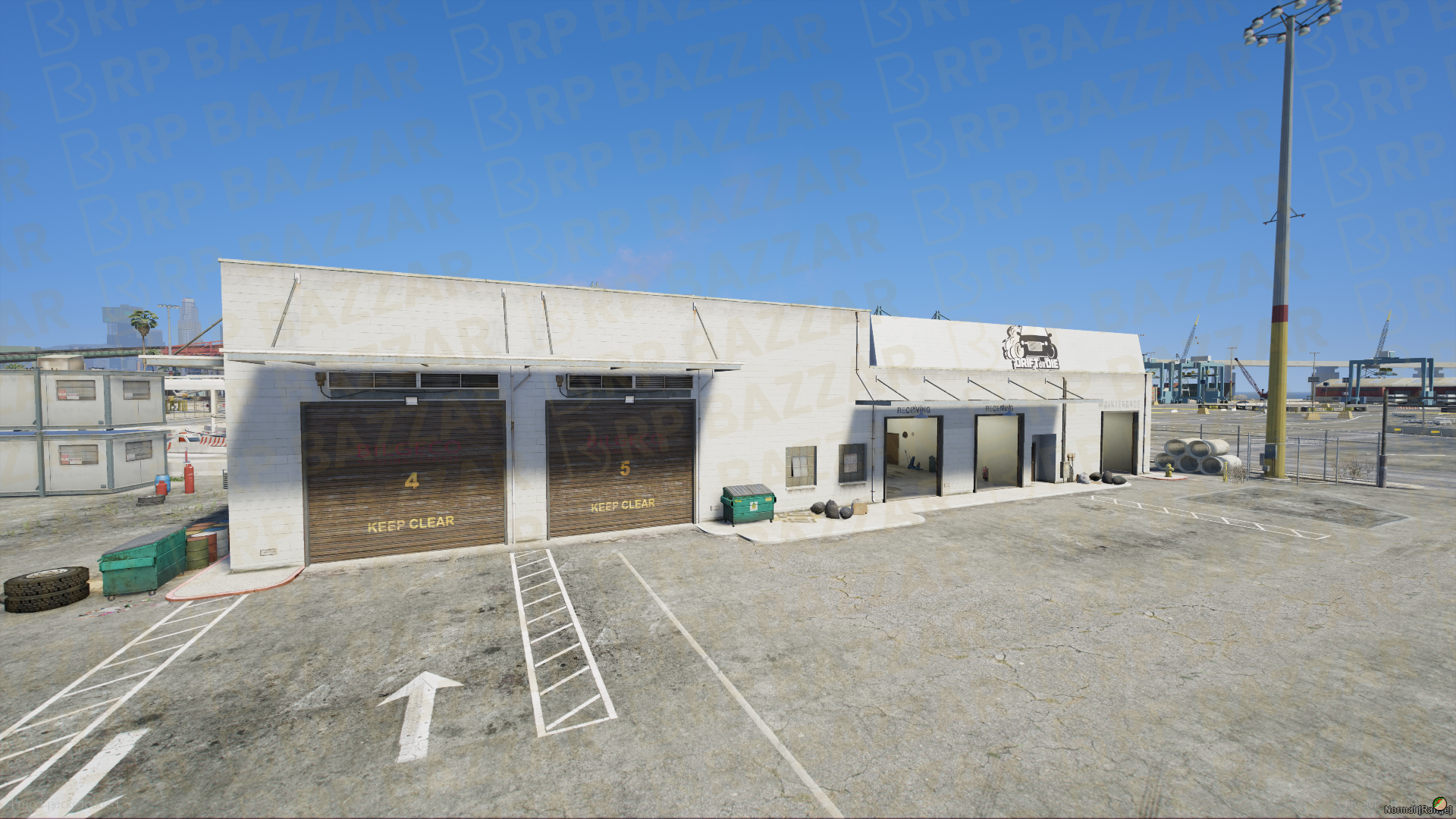 Urban Race Track FiveM MLO — GTA RP Interior — ESX QB QBOX — RPBazzar
