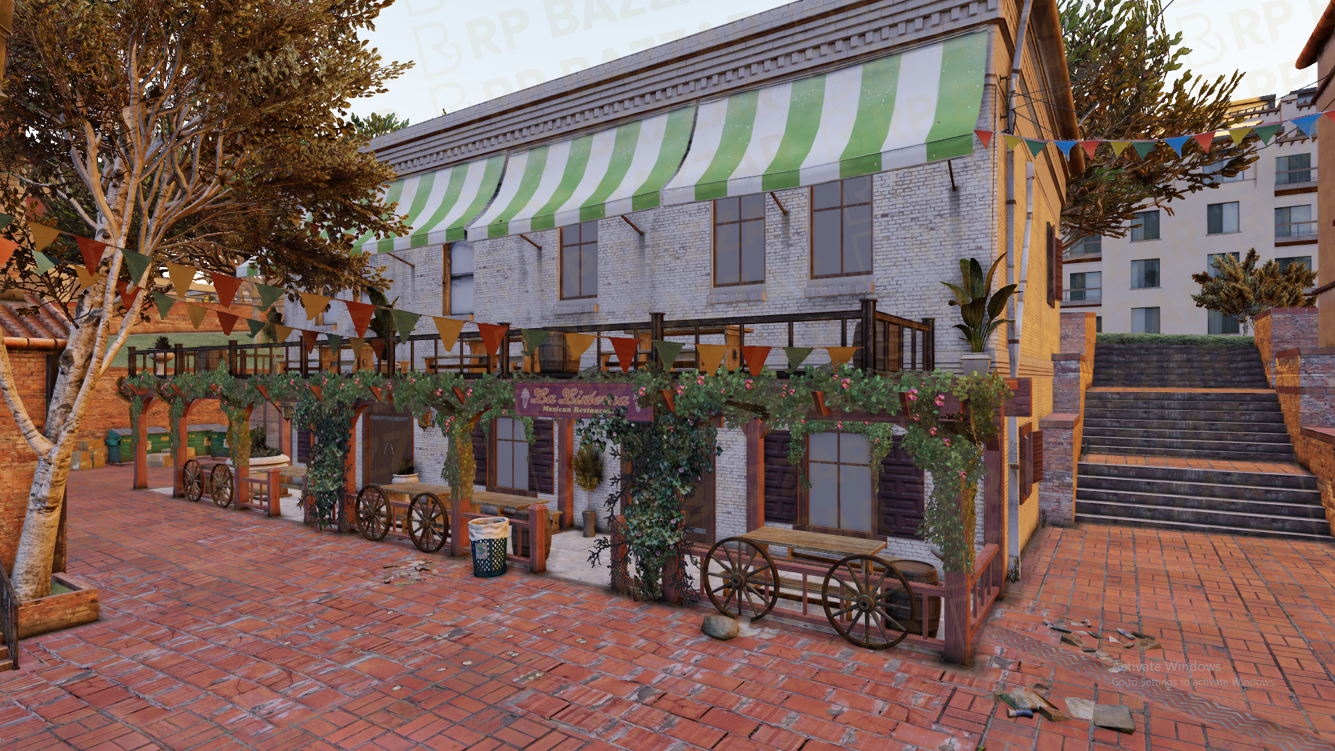 Vibrant Food Market FiveM MLO — GTA RP Interior — ESX QB QBOX — RPBazzar