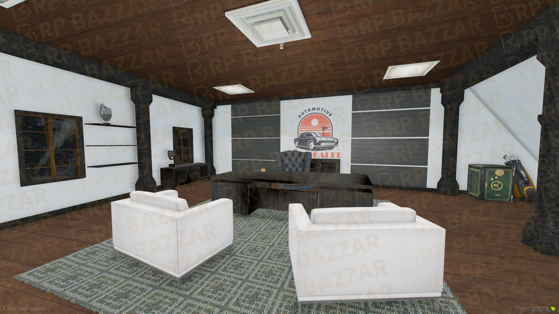Deluxe Vehicle Shop FiveM MLO — GTA RP Interior — ESX QB QBOX — RPBazzar