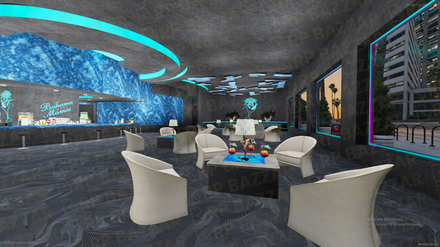 Vintage Nightclub FiveM MLO — GTA RP Interior — ESX QB QBOX — RPBazzar