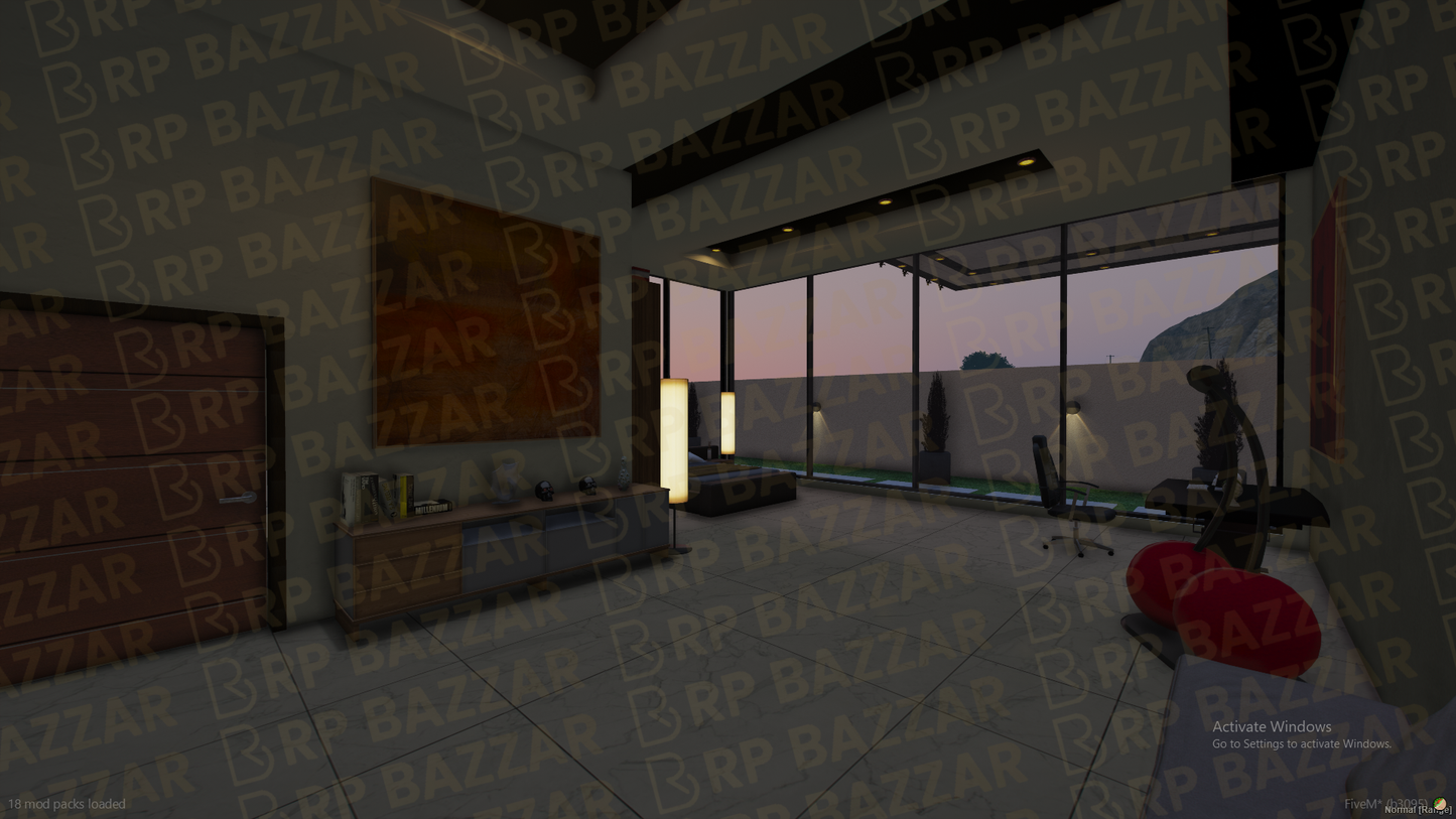 Gothic Mansion FiveM MLO — GTA RP Interior — ESX QB QBOX — RPBazzar