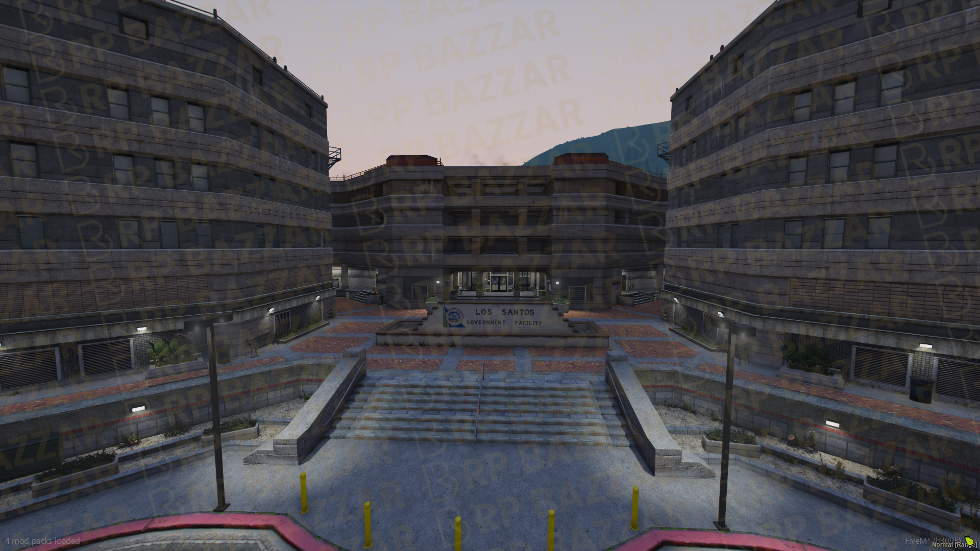 Northside Police Station FiveM MLO — GTA RP Interior — ESX QB QBOX — RPBazzar
