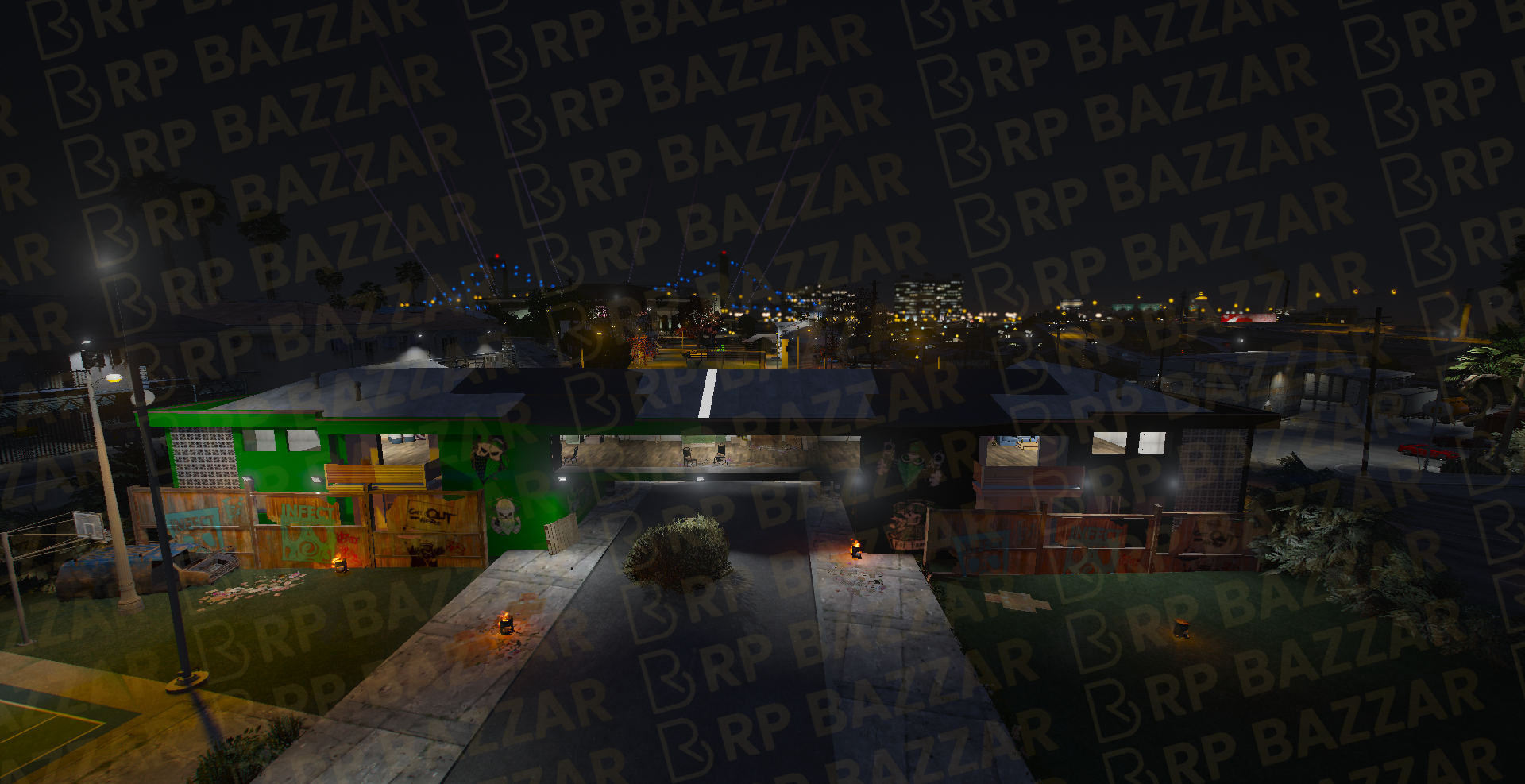 Custom Gang House FiveM MLO — GTA RP Interior — ESX QB QBOX — RPBazzar