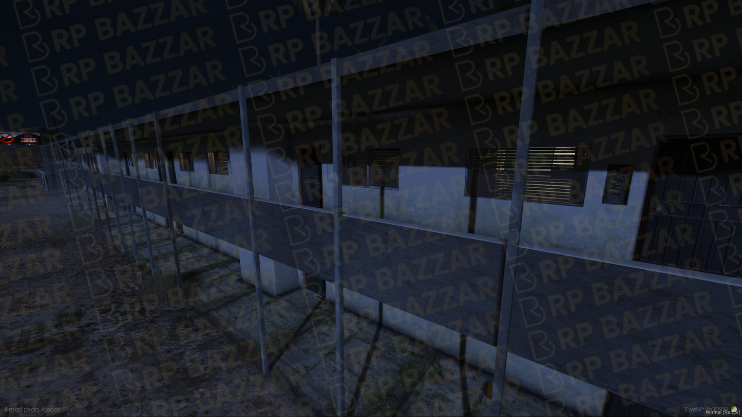 Roadside Motel FiveM MLO — GTA RP Interior — ESX QB QBOX — RPBazzar