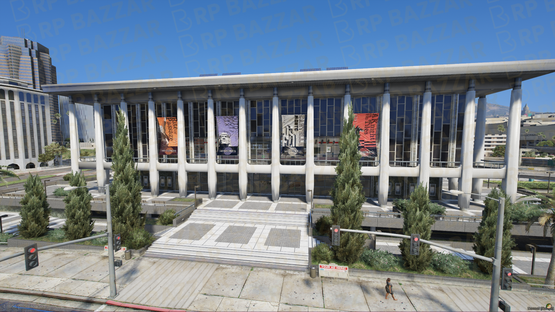 Modern Shopping Mall FiveM MLO — GTA RP Interior — ESX QB QBOX — RPBazzar