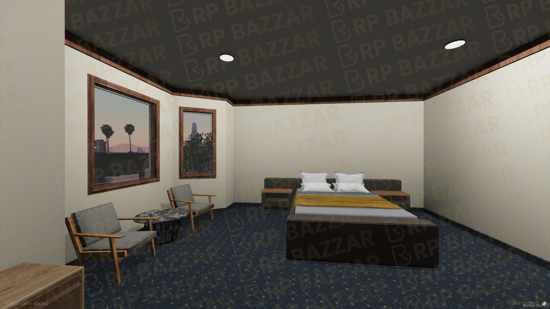 Minimalist Apartment FiveM MLO — GTA RP Interior — ESX QB QBOX — RPBazzar