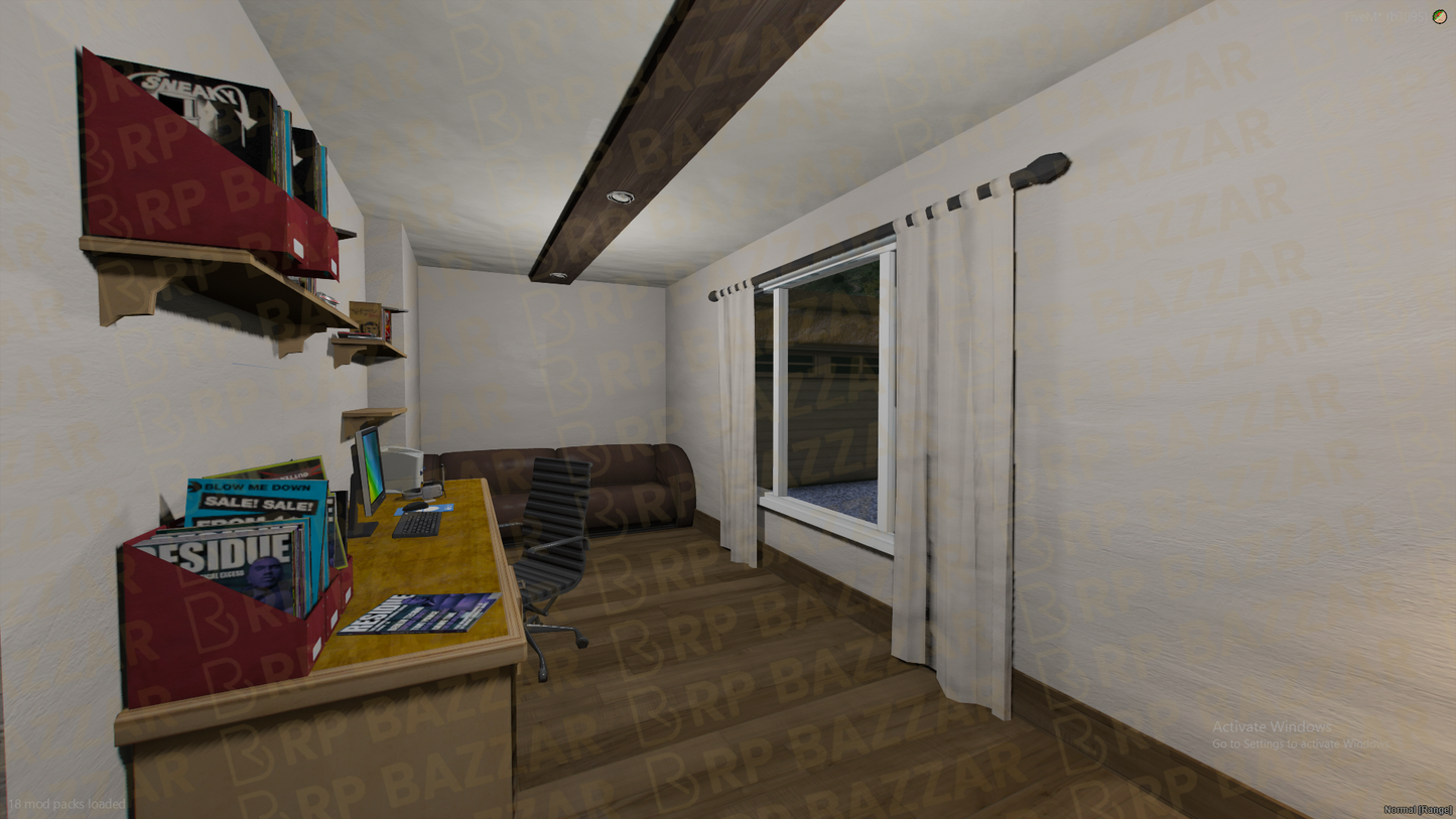 Neon House FiveM MLO — GTA RP Interior — ESX QB QBOX — RPBazzar