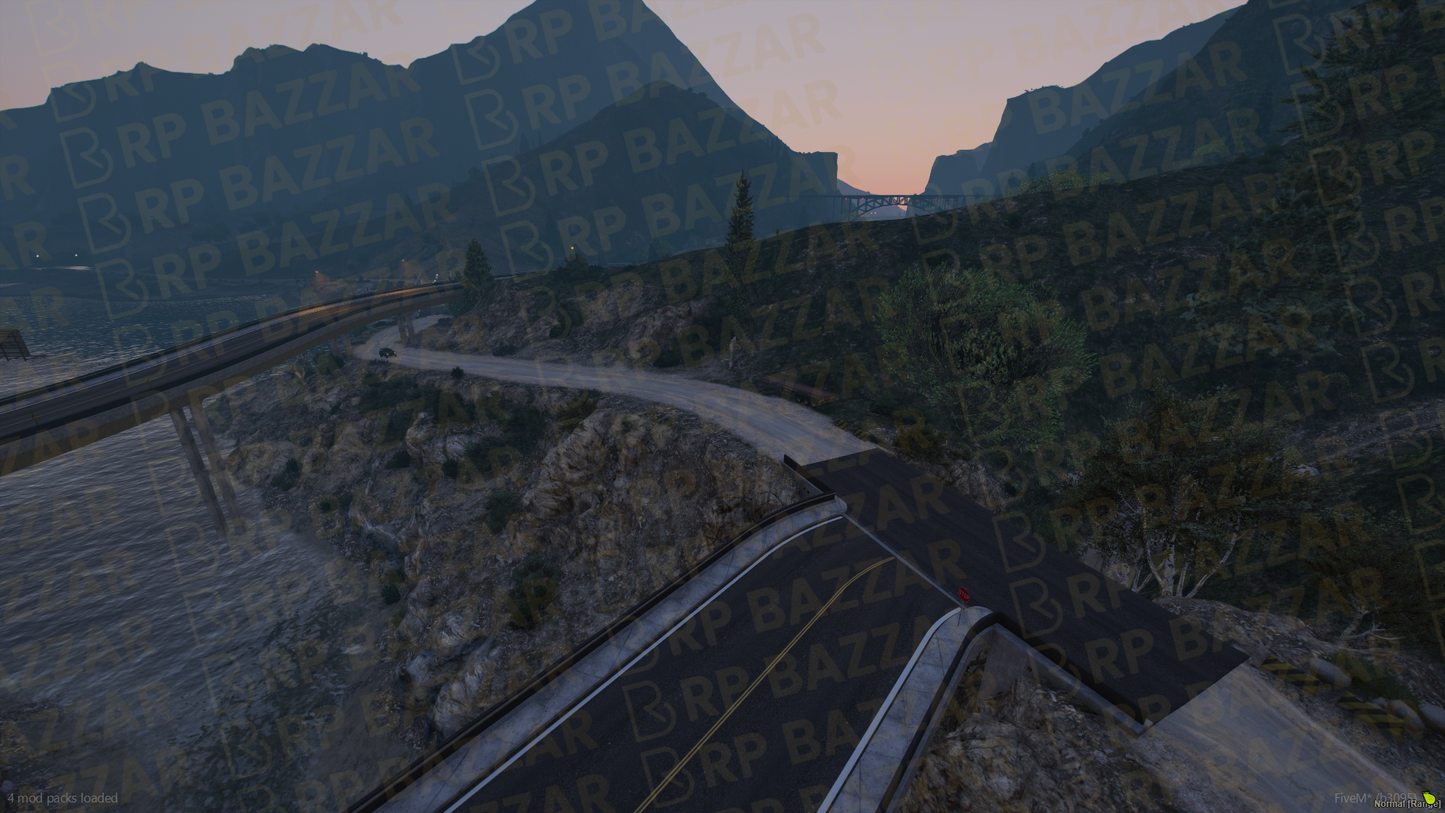 Industrial Tunnel & Bridge FiveM MLO — GTA RP Interior — ESX QB QBOX — RPBazzar