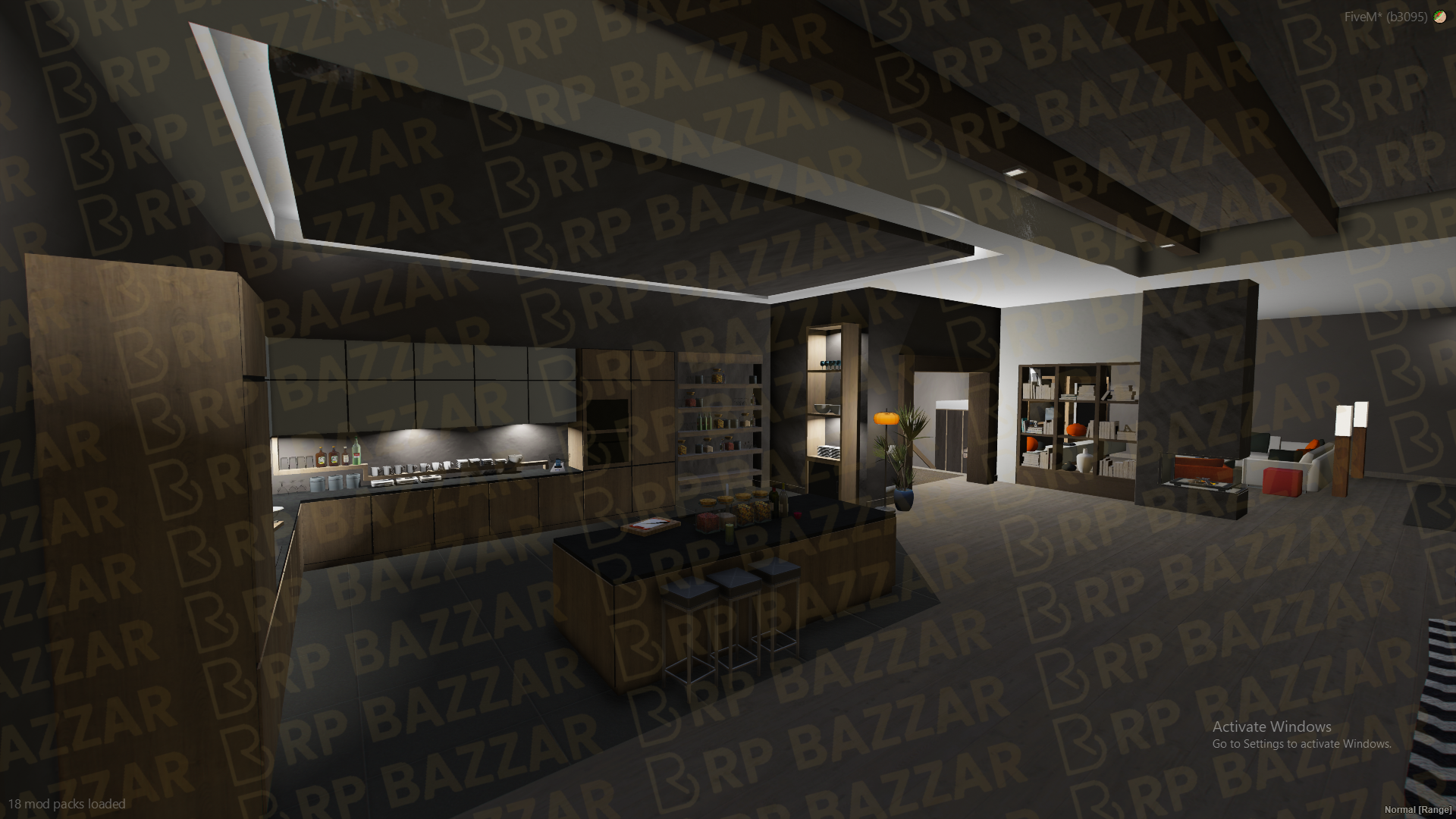 Electric House FiveM MLO — GTA RP Interior — ESX QB QBOX — RPBazzar