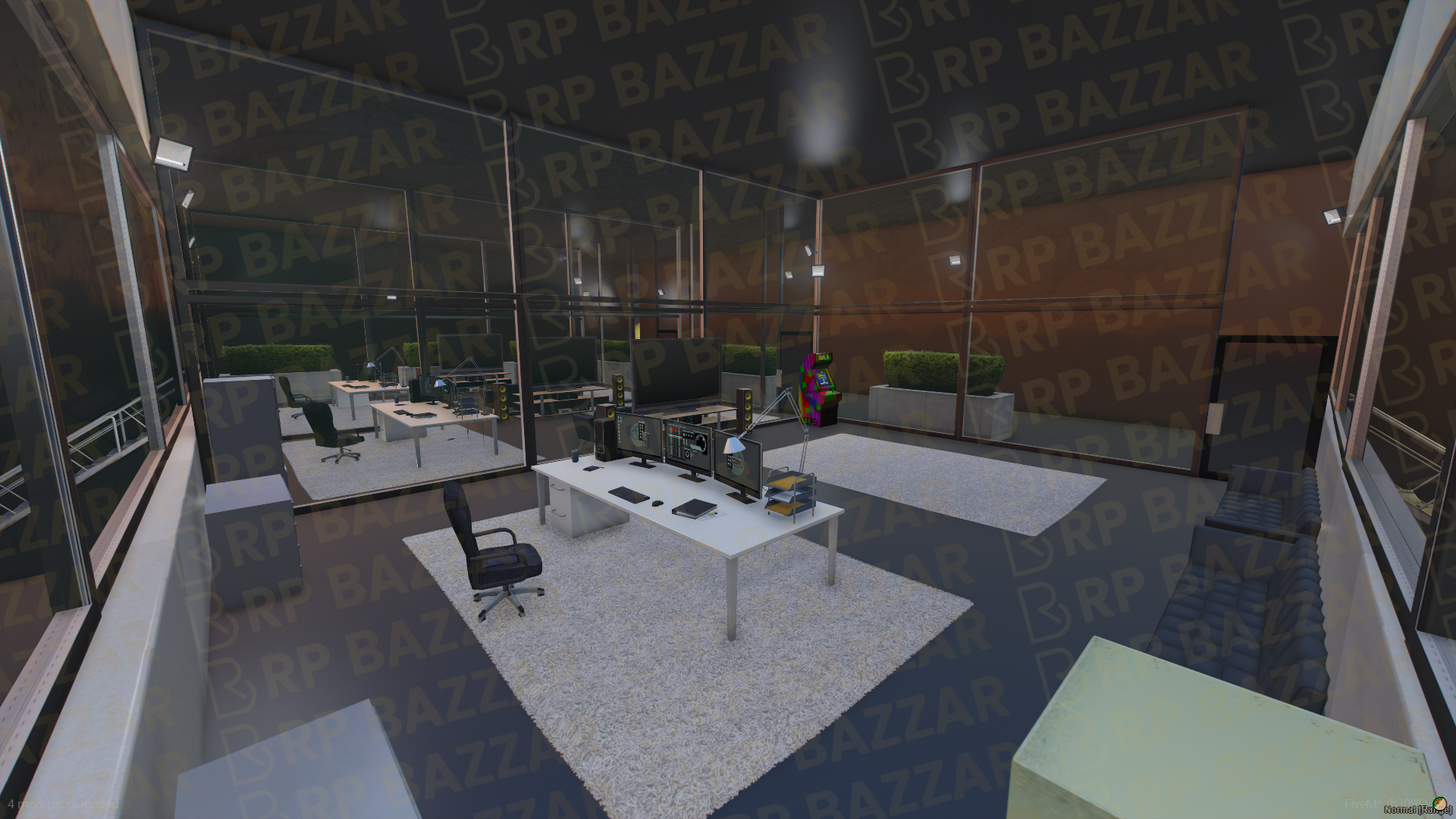 Metro Vehicle Shop FiveM MLO — GTA RP Interior — ESX QB QBOX — RPBazzar