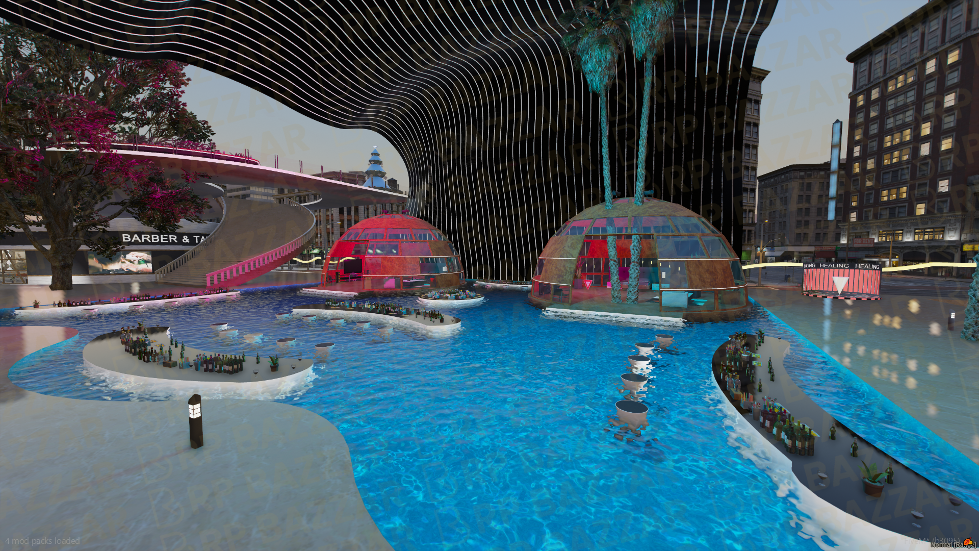 Plaza Legion Square FiveM MLO — GTA RP Interior — ESX QB QBOX — RPBazzar