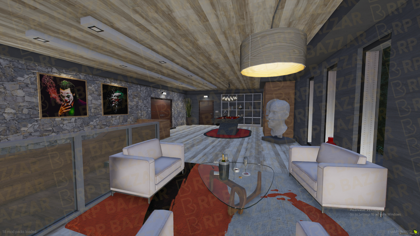 Palatial Mansion FiveM MLO — GTA RP Interior — ESX QB QBOX — RPBazzar