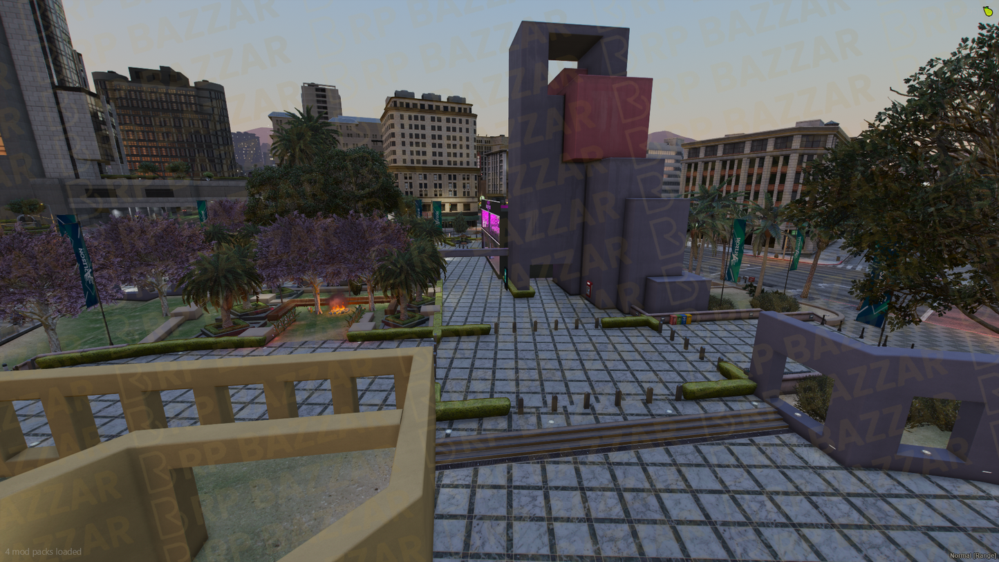 Historic Legion Square FiveM MLO — GTA RP Interior — ESX QB QBOX — RPBazzar
