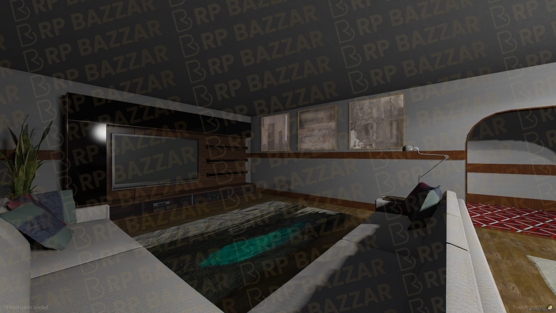 Modern Apartment FiveM MLO — GTA RP Interior — ESX QB QBOX — RPBazzar