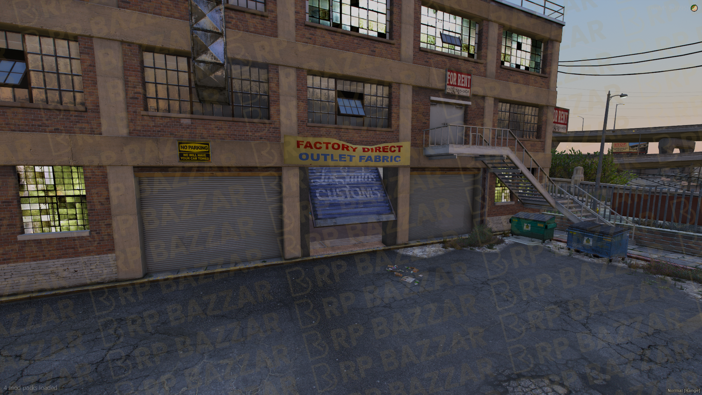 Quick Repair Station FiveM MLO — GTA RP Interior — ESX QB QBOX — RPBazzar