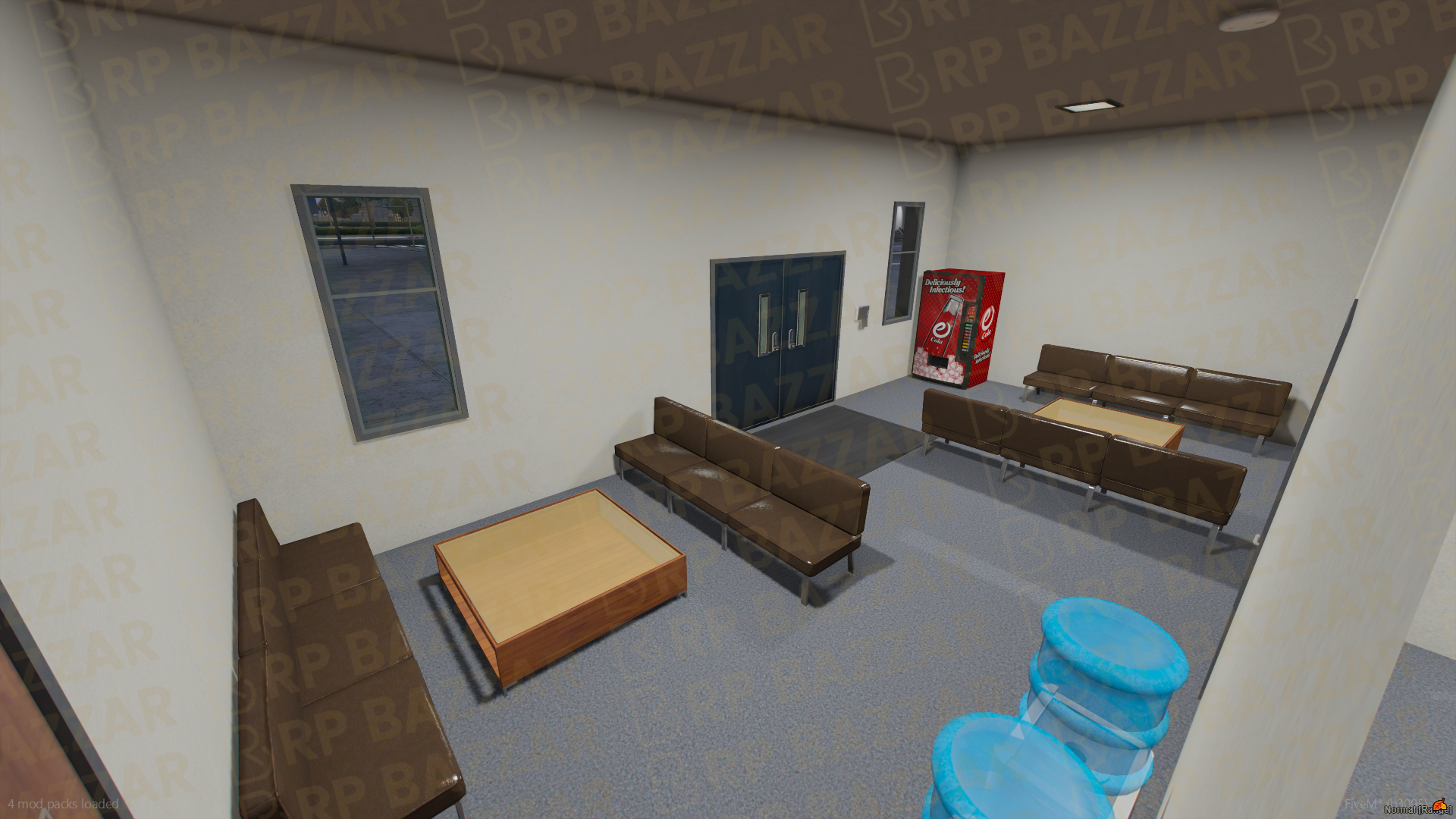 Mountain Fire Department FiveM MLO — GTA RP Interior — ESX QB QBOX — RPBazzar