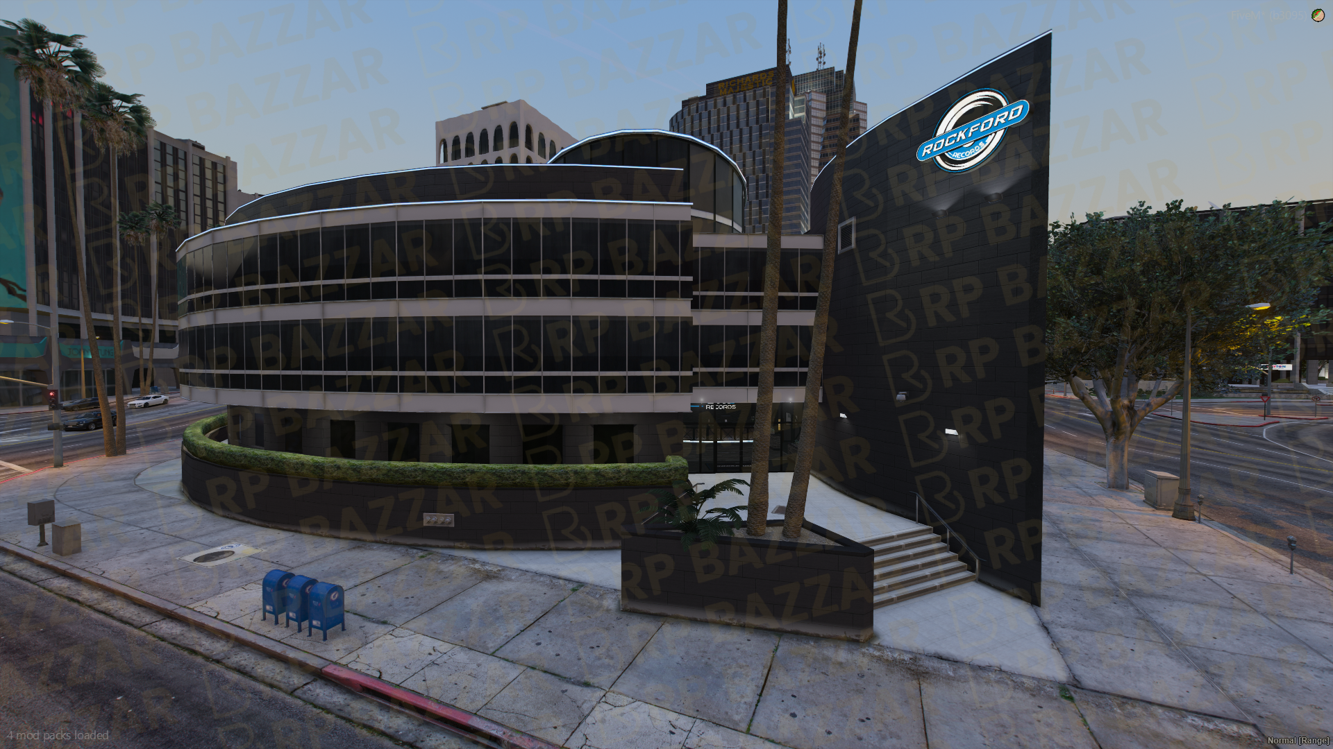 Modern Recording Studio FiveM MLO — GTA RP Interior — ESX QB QBOX — RPBazzar