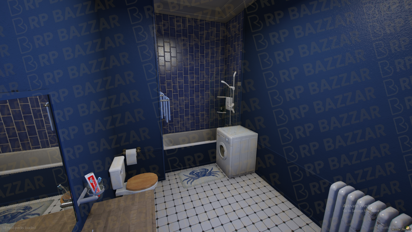 Street House FiveM MLO — GTA RP Interior — ESX QB QBOX — RPBazzar
