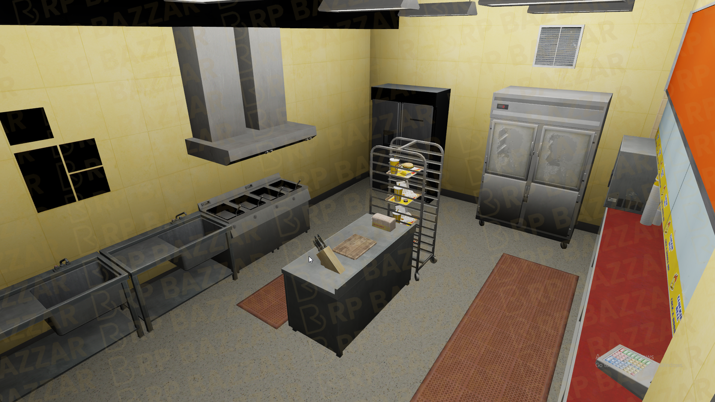Busy Ramen Shop FiveM MLO — GTA RP Interior — ESX QB QBOX — RPBazzar