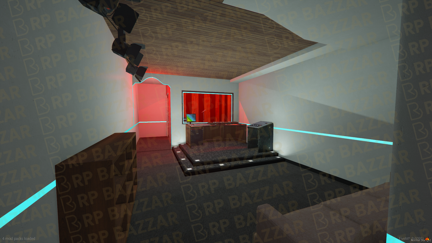Acoustic Recording Studio FiveM MLO — GTA RP Interior — ESX QB QBOX — RPBazzar