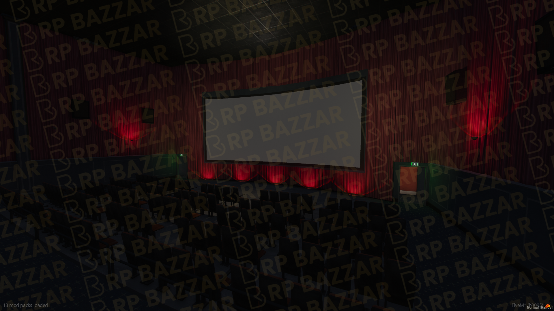 Grand Cinema FiveM MLO — GTA RP Interior — ESX QB QBOX — RPBazzar