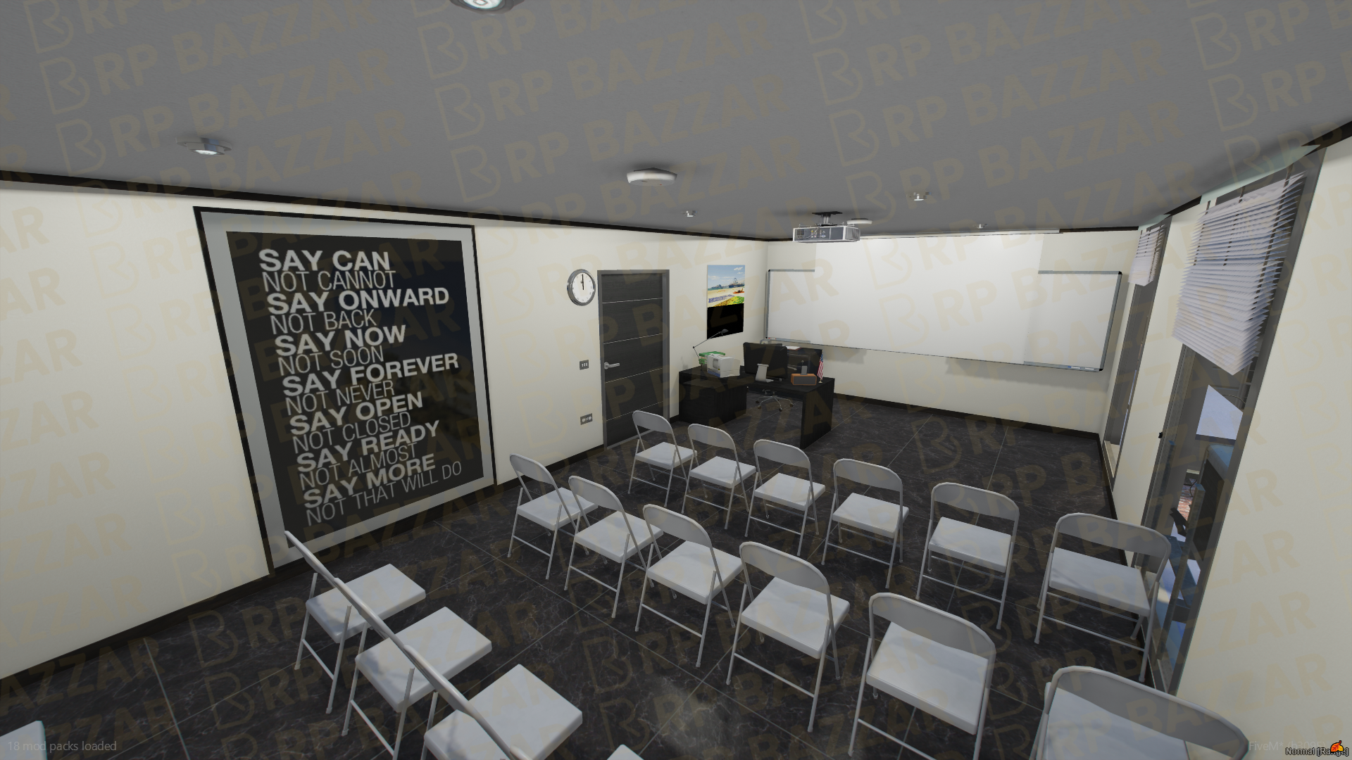 Grand CityHall FiveM MLO — GTA RP Interior — ESX QB QBOX — RPBazzar
