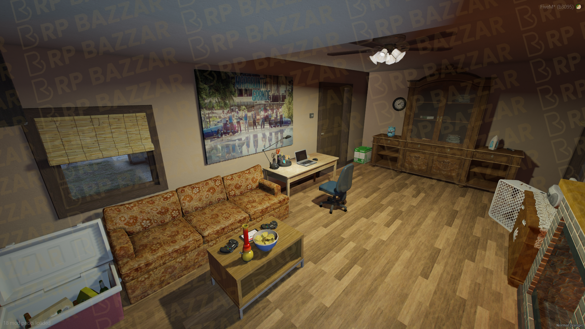 Gritty Gang Hood FiveM MLO — GTA RP Interior — ESX QB QBOX — RPBazzar