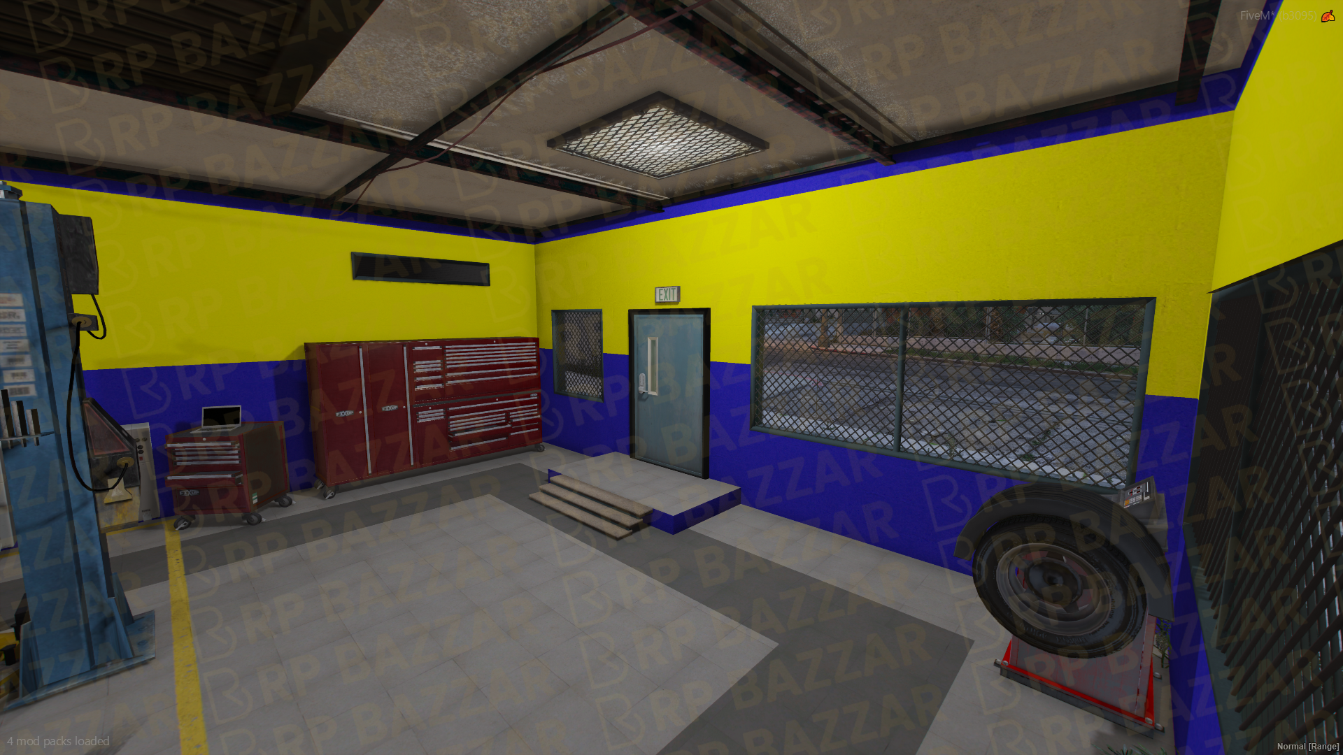 Rapid Repair Station FiveM MLO — GTA RP Interior — ESX QB QBOX — RPBazzar