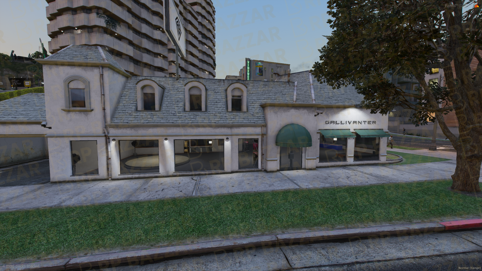 Slick Vehicle Shop FiveM MLO — GTA RP Interior — ESX QB QBOX — RPBazzar